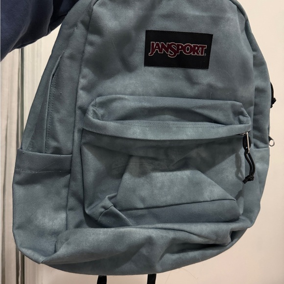 JanSport Blue Backpack - Picture 1 of 3
